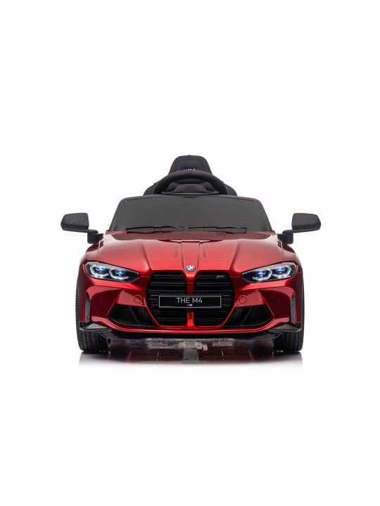 Elektriskais jāmamais transportlīdzeklis BMW M4 Sarkans Krāsots