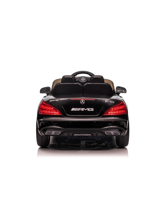 Bērnu Elektroauto Mercedes SL65 S Melns Krāsots LCD