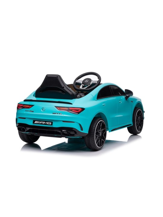 Bērnu Elektroauto Mercedes CLA 45s AMG Tirkīza 4x4