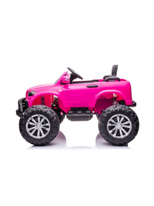 Elektriskais jāmamais Mercedes DK-MT950 Barbie Rozā