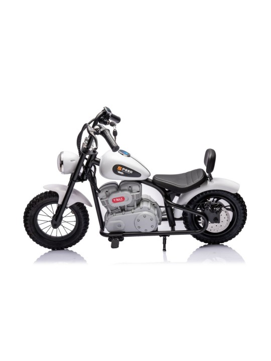 Elektriskais Motocikls A9902 36V Balts
