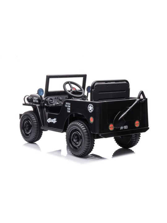 Bērnu Elektroauto JH-103 Melns 4x4