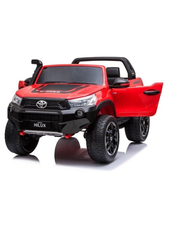 Bērnu Elektroauto rotaļlietu Hilux Sarkans Krāsots