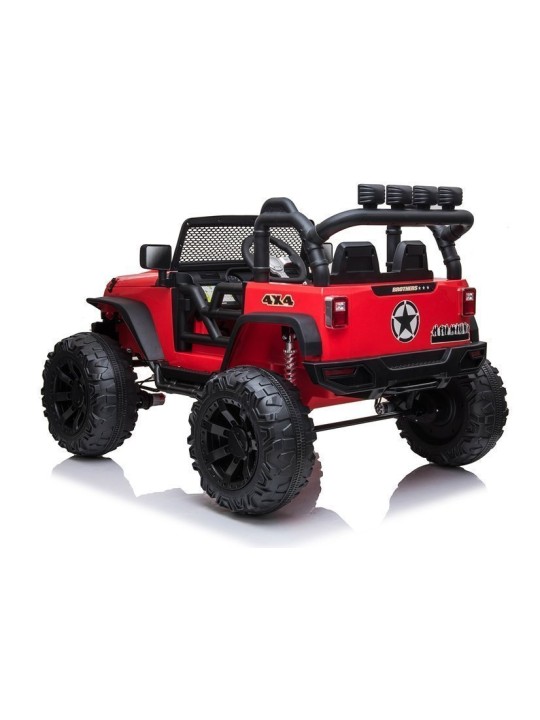 Jeep JC666 Bērnu Elektroauto Sarkans