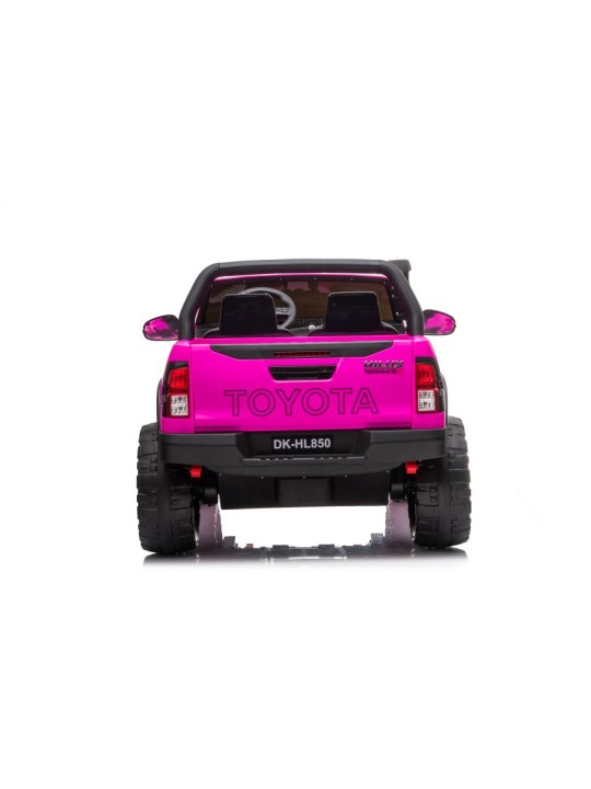 Elektriskais jāmamais rotaļlietu Hilux DK-HL850 Rozā