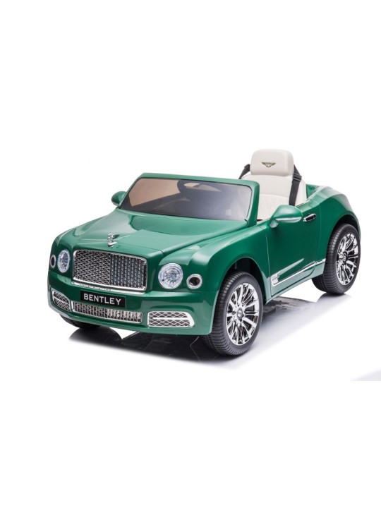Bērnu Elektroauto Bentley Mulsanne Zaļš Krāsots