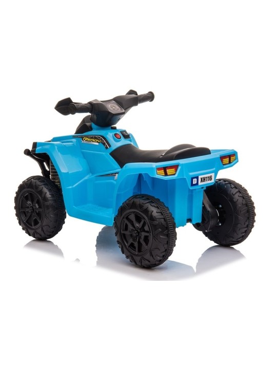 XH116 Elektriskais jāmamais Quad Zils