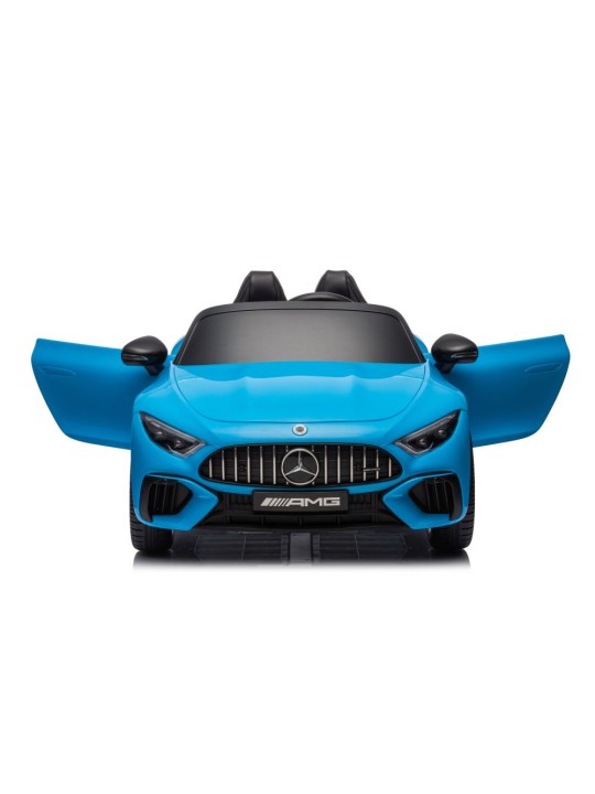 Mercedes AMG SL63 Elektroauto Bērniem, Zils Krāsots
