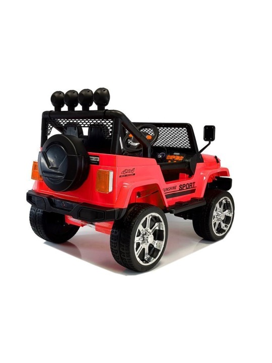 Elektriskais jāmamais S2388 Jeep Sarkans 4x45W