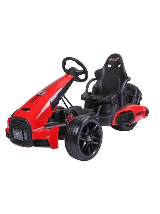CH9939 Elektriskais jāmamais Go-Auto Sarkans