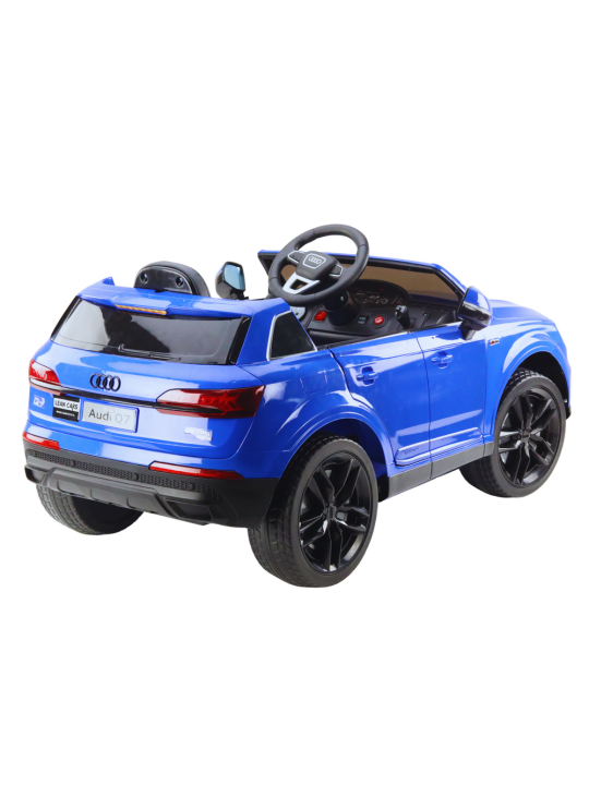 Audi Q7 Zils Krāsots Elektroauto Bērniem