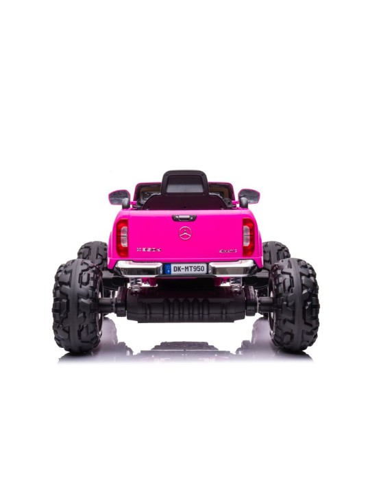 Elektriskais jāmamais Mercedes DK-MT950 Barbie Rozā