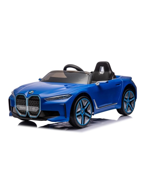Elektroauto Bērniem BMW I4 Zils 4x4