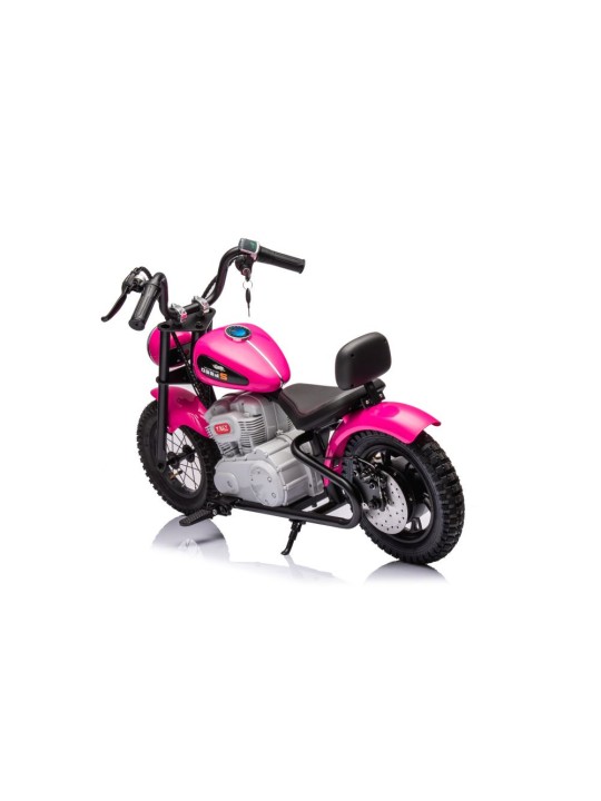 Elektriskais Motocikls A9902 36V Rozā