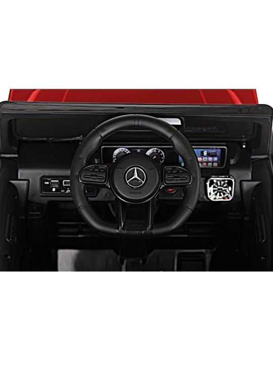 Elektriskais jāmamais Mercedes G63 BBH-0002 Sarkans Krāsots
