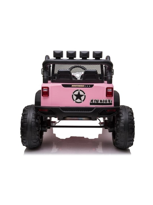 JC666 Rozā Bērnu Elektroauto