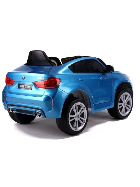 Bērnu Elektroauto BMW X6 Zils Lakēts