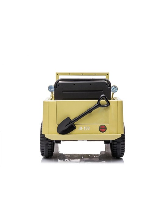 Bērnu Elektroauto JH-103 Khaki 4x4