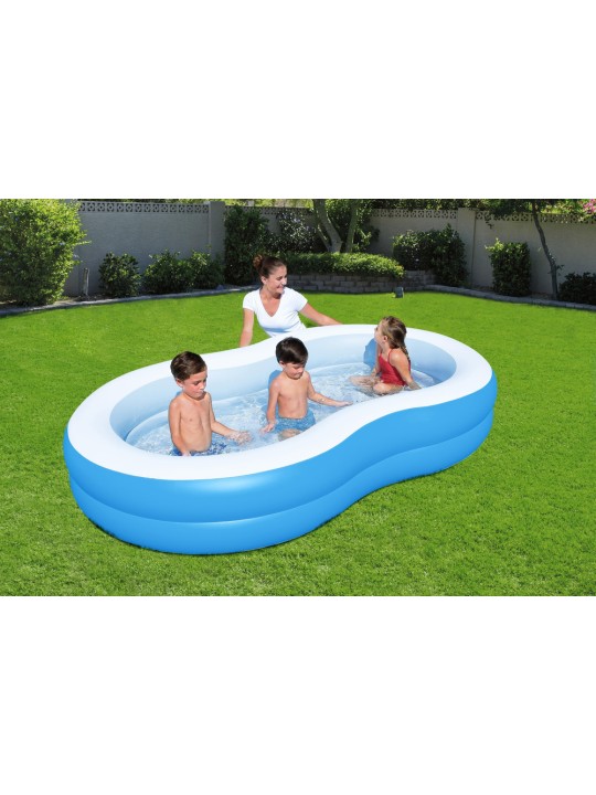 Bestway ģimenes baseins Big Lagoon, 262x157x46 cm