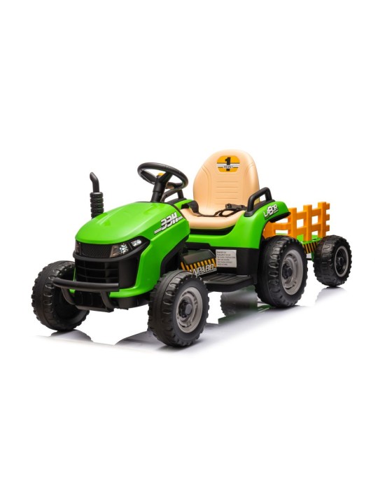 Elektriskais traktors bērniem BBH-030, Zaļš