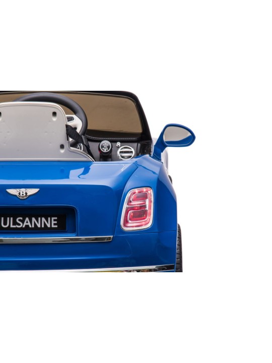 Bērnu Elektroauto Bentley Mulsanne Zils Krāsots