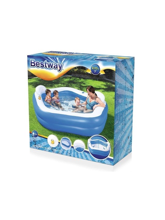 Bestway baseins Family Fun Lounge, 213x206x69 cm