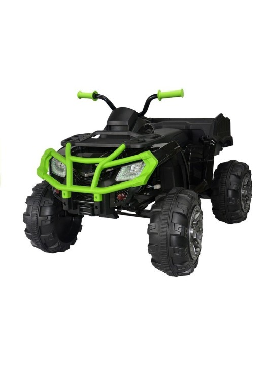 Quad BDM 0909 Zaļš 24V Elektriskais jāmamais Transportlīdzeklis