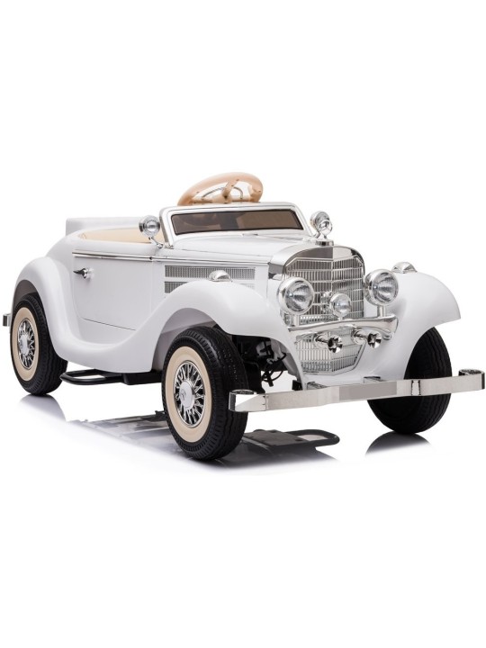 Bērnu Elektroauto Mercedes 540K Balts
