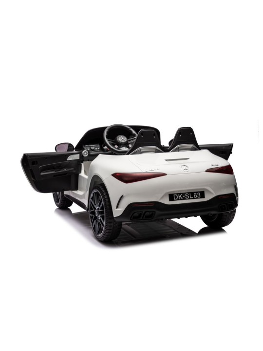 Mercedes AMG SL63 Bērnu Elektroauto Balts