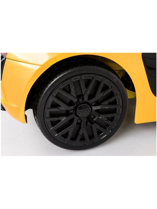 Audi R8 Spyder Dzeltens Bērnu Elektroauto