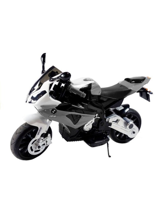 Elektriskais Motocikls Bērniem BMW S1000RR Sudraba