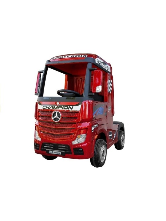Bērnu Elektroauto Mercedes Actros Sarkans