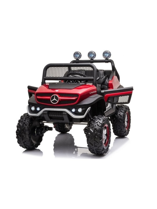 Elektriskais jāmamais Mercedes Unimog S Krāsots Sarkans