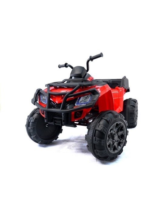 Quad BDM 0909 Sarkans 24V Elektriskais jāmamais Transportlīdzeklis