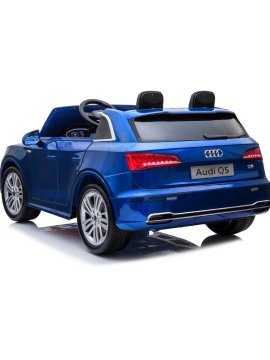 Bērnu Elektroauto Jauns Audi Q5 Zils Lakēts