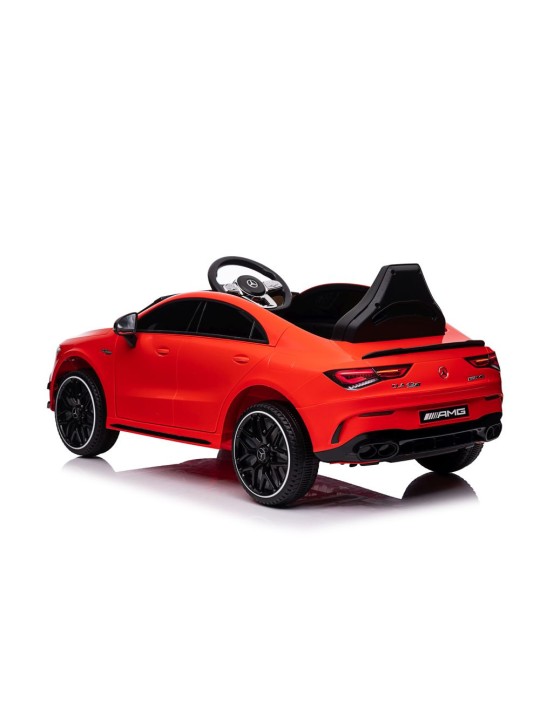 Bērnu Elektroauto Mercedes CLA 45s Sarkans AMG 4x4