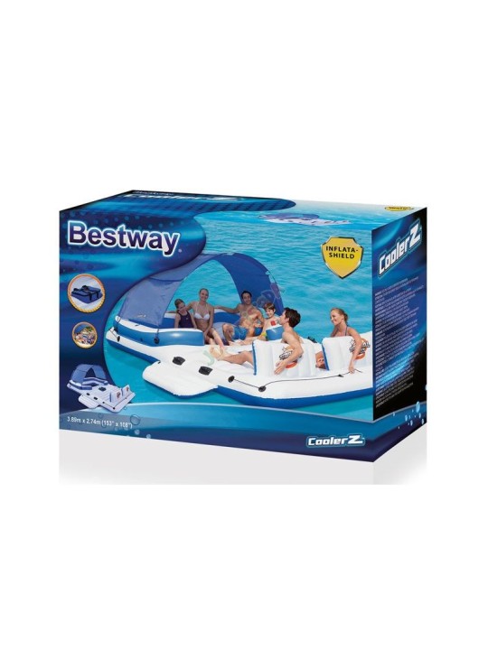 Bestway Tropical Breeze peldošā sala, 389x274 cm, 43105
