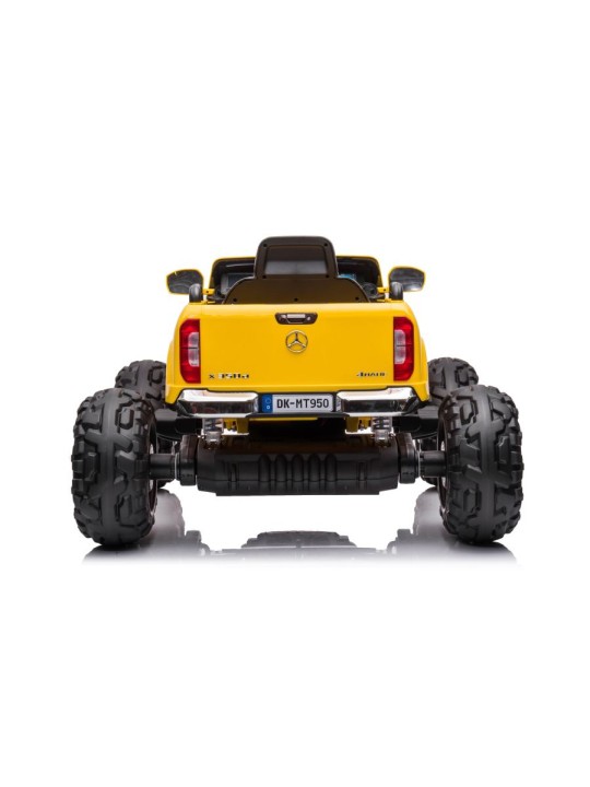 Bērnu Elektroauto DK-MT950 Dzeltens Lakēts