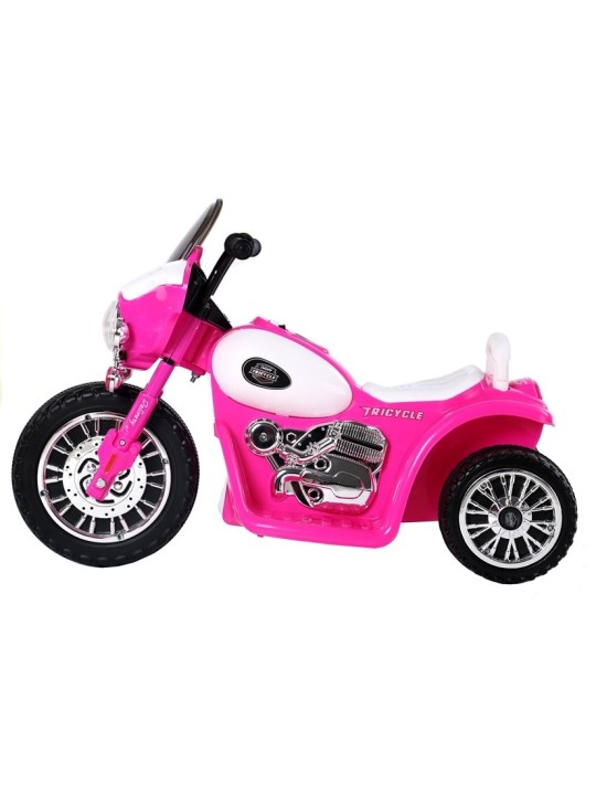 Elektriskais Motocikls Bērniem JT568 Rozā
