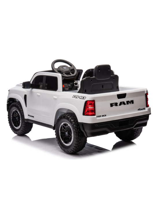 Elektroauto Bērniem ZB618 Dodge Ram Balts