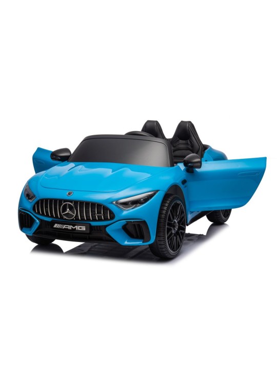 Mercedes AMG SL63 Elektroauto Bērniem, Zils Krāsots