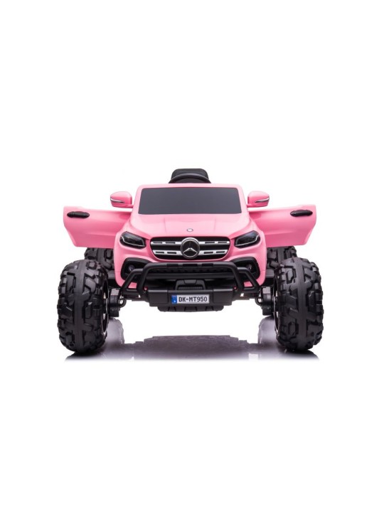 Elektriskais jāmamais Mercedes DK-MT950 4x4 Gaišs Rozā