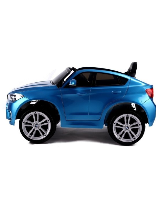 Bērnu Elektroauto BMW X6 Zils Lakēts