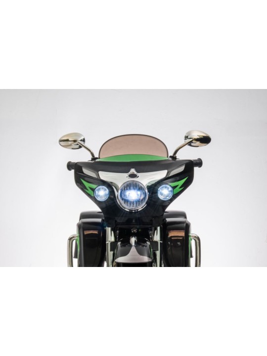 Goldwing NEL-R1800GS Trīs-Riteņi Elektriskais motocikls Melns