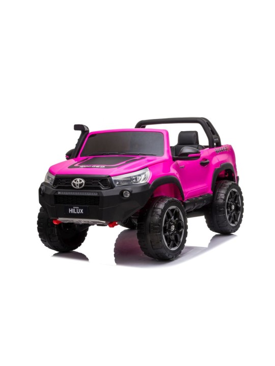 Elektriskais jāmamais rotaļlietu Hilux DK-HL850 Rozā