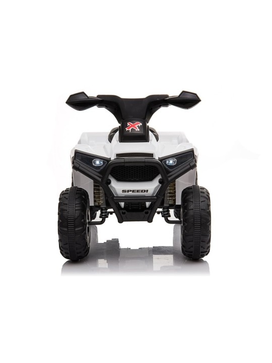 XH116 Elektriskais jāmamais Quad Balts