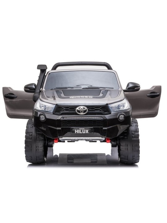 Bērnu Elektroauto rotaļlietu Hilux Sudraba Krāsots