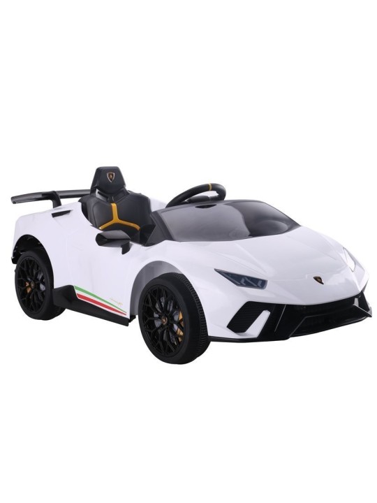 Bērnu Elektroauto Lamborghini Huracan Balts