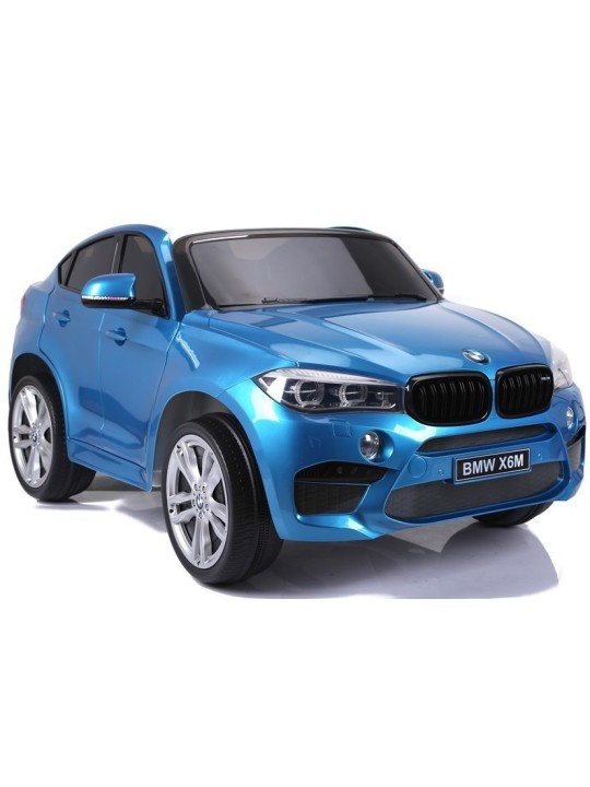 Bērnu Elektroauto NOWE BMW X6M Zils Lakēts