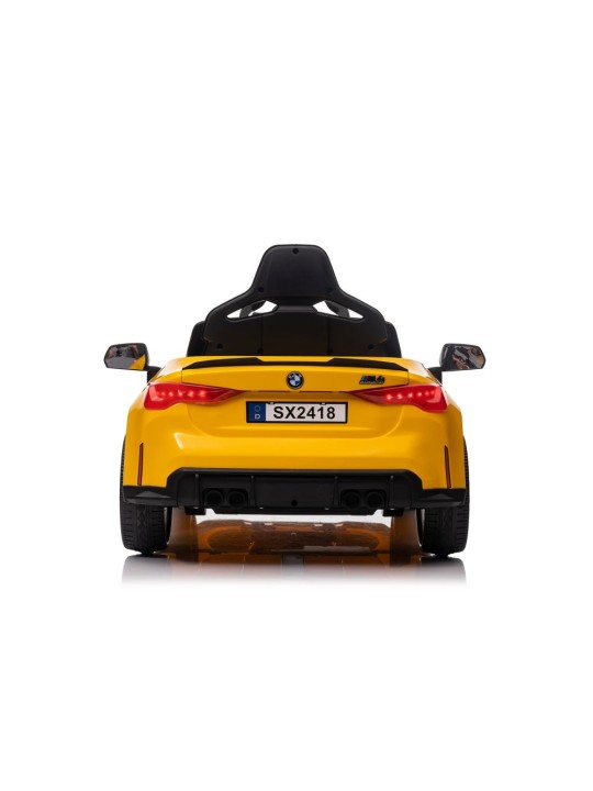 Bērnu Elektroauto BMW M4 Dzeltens